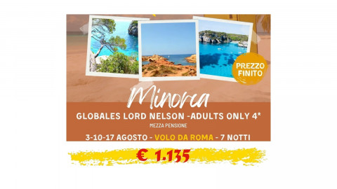 2024 minorca globales lord nelson 4* 3/10/17 agosto IN2