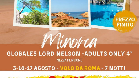 2024 minorca globales lord nelson 4* 3/10/17 agosto IN2