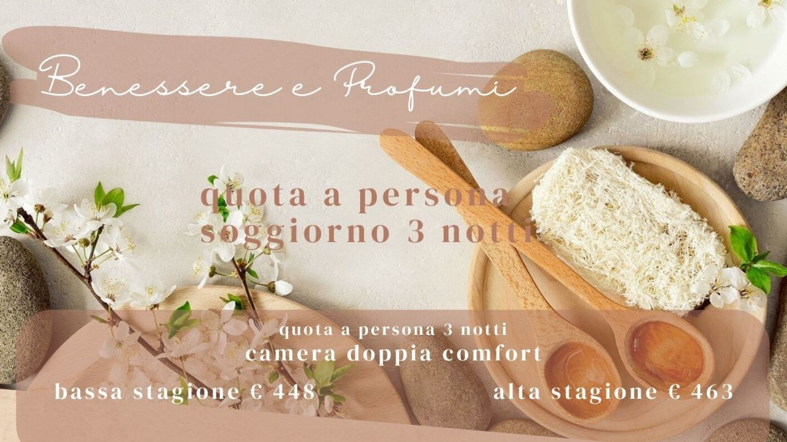 2025 hotel 2 mari benessere e profumi 3 notti IN2