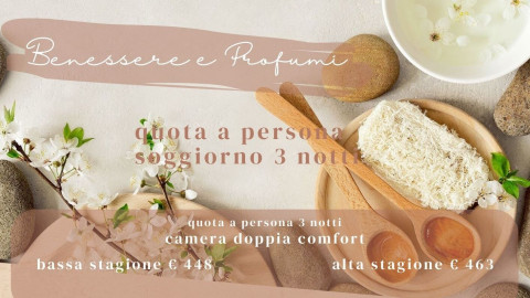 2025 hotel 2 mari benessere e profumi 3 notti IN2