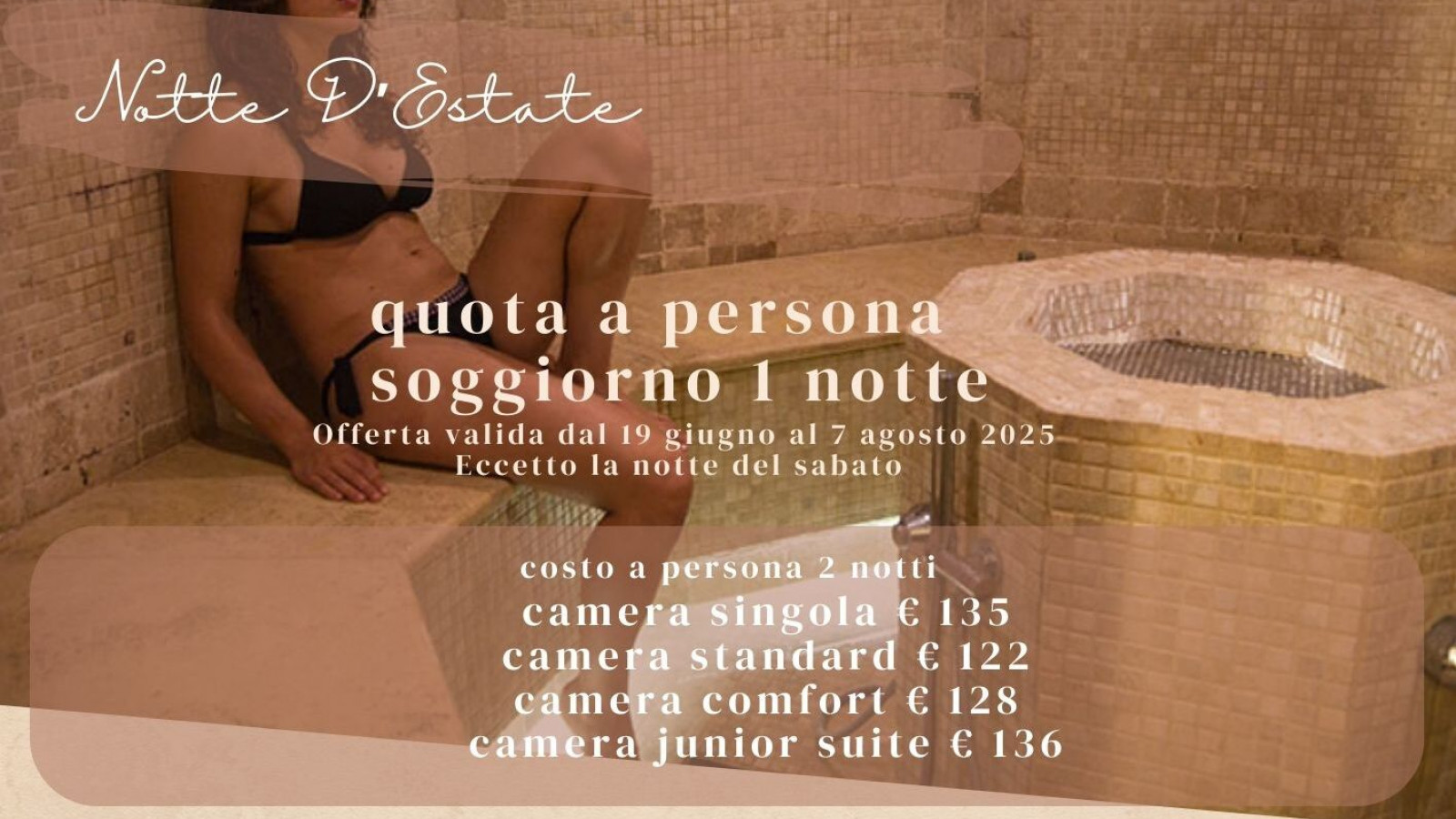 2025 hotel 2 mari notte d'estate 1 notte IN2